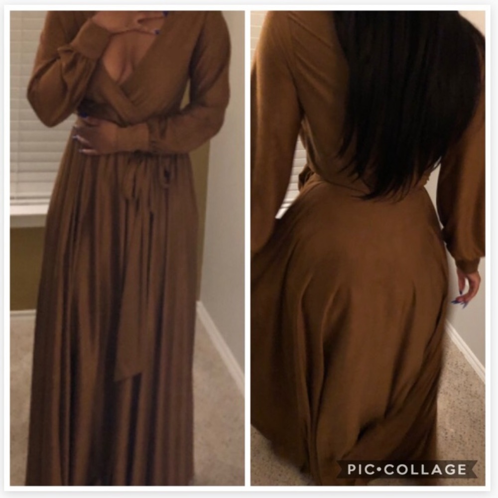 Suede Dress